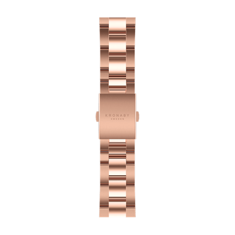 Kronaby Strap Metal BA04303 - Stainless Steel - Strap Color: Rose gold - Strap Size: 22 mm - Case Size Fit: Fits 43 mm Case