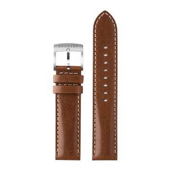 Kronaby Strap Leather BC10784 - Leather - Strap Color: Brown - Strap Size: 20 mm - Case Size Fit: Fits 41 mm Case