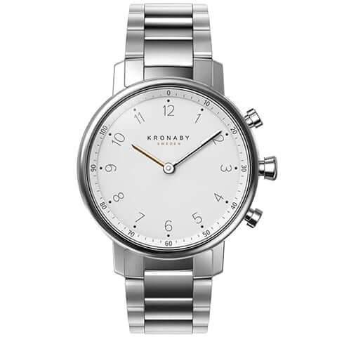 Kronaby Nord S0710-1 - Stainless Steel - Strap Color: Silver - Strap Size: 18 mm - Case Size: 38 mm