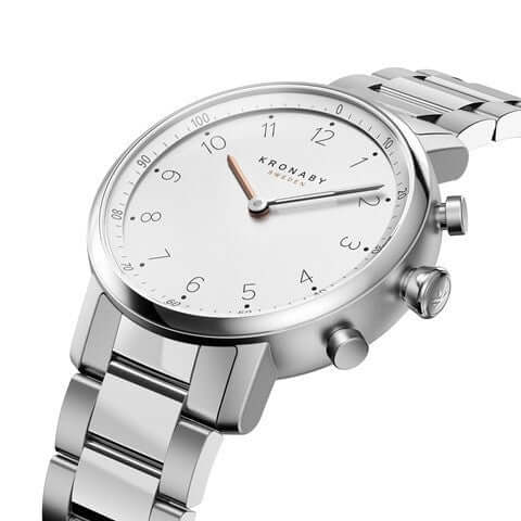Kronaby Nord S0710-1 - Stainless Steel - Strap Color: Silver - Strap Size: 18 mm - Case Size: 38 mm