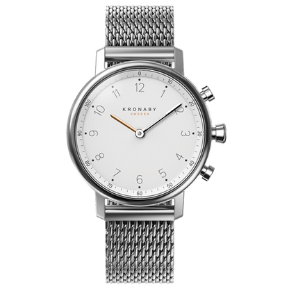 Kronaby Nord S0793-1 - Stainless Steel - Strap Color: Silver - Strap Size: 18 mm - Case Size: 38 mm