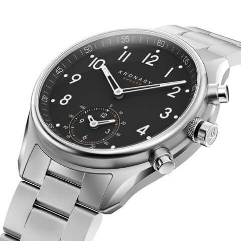 Kronaby Apex S1426-1 - Stainless Steel - Strap Color: Silver - Strap Size: 22 mm - Case Size: 43 mm