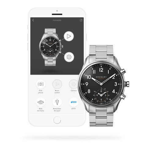 Apex Watch Silver & Black