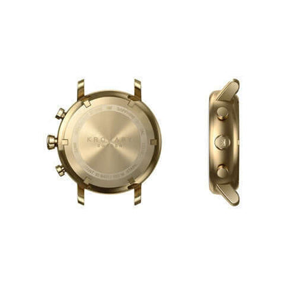 Kronaby Carat S2447-1 - Stainless Steel - Strap Color: Gold - Strap Size: 18 mm - Case Size: 38 mm