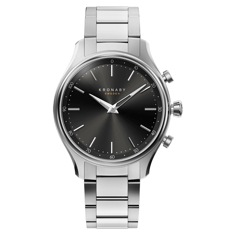 Kronaby Sekel S2750-1 - Stainless Steel - Strap Color: Silver - Strap Size: 18 mm - Case Size: 38 mm