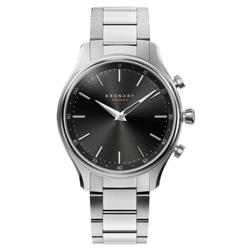 Kronaby Sekel S2750-1 - Stainless Steel - Strap Color: Silver - Strap Size: 18 mm - Case Size: 38 mm