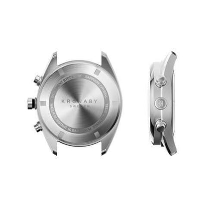 Kronaby Apex S3111-1 - Stainless Steel - Strap Color: Silver - Strap Size: 22 mm - Case Size: 43 mm