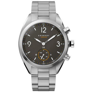 Kronaby Apex S3113-1 - Stainless Steel - Strap Color: Silver - Strap Size: 20 mm - Case Size: 41 mm