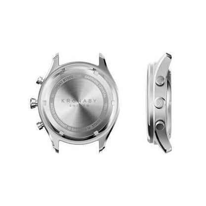 Kronaby Sekel S3119-1 - Stainless Steel - Strap Color: Silver - Strap Size: 20 mm - Case Size: 41 mm